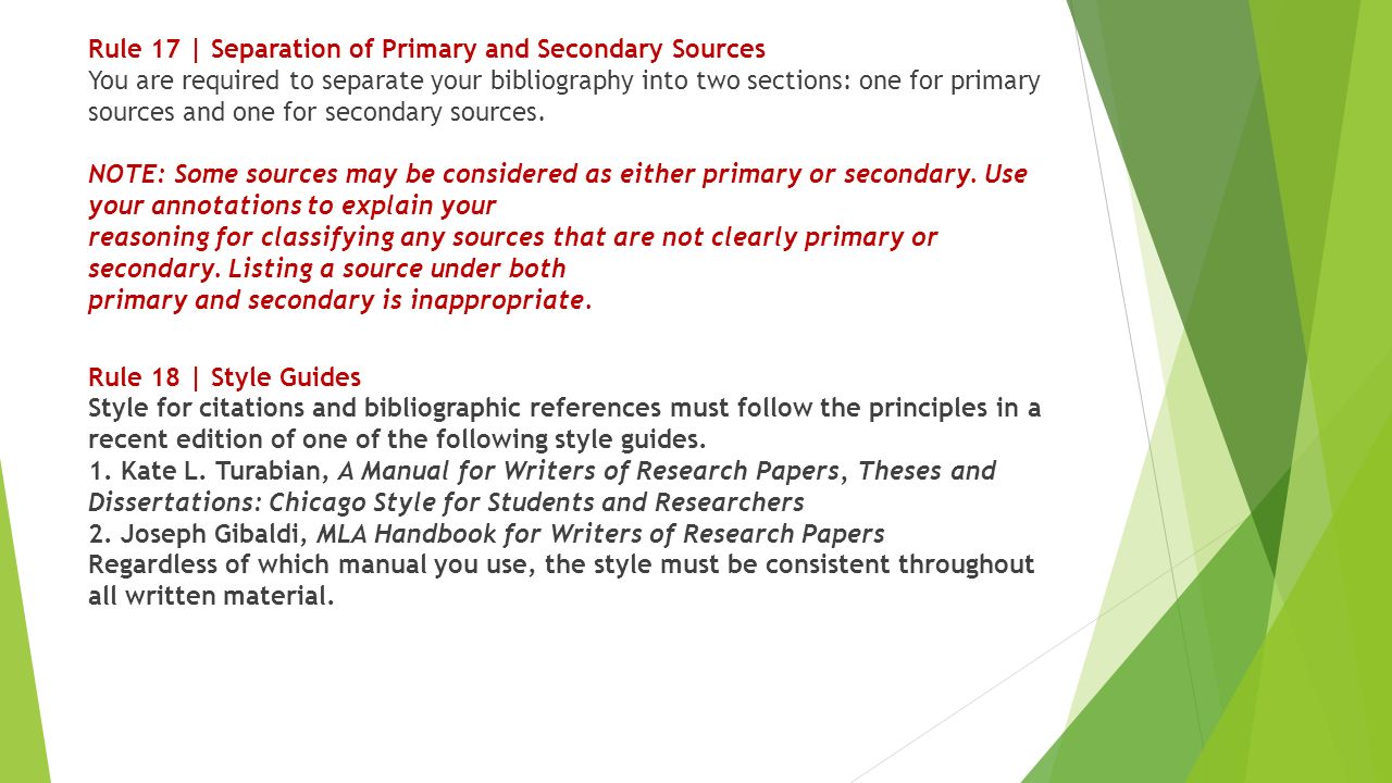 what is a secondary source in a research paper