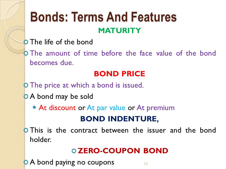What Happens When Bond Becomes Due