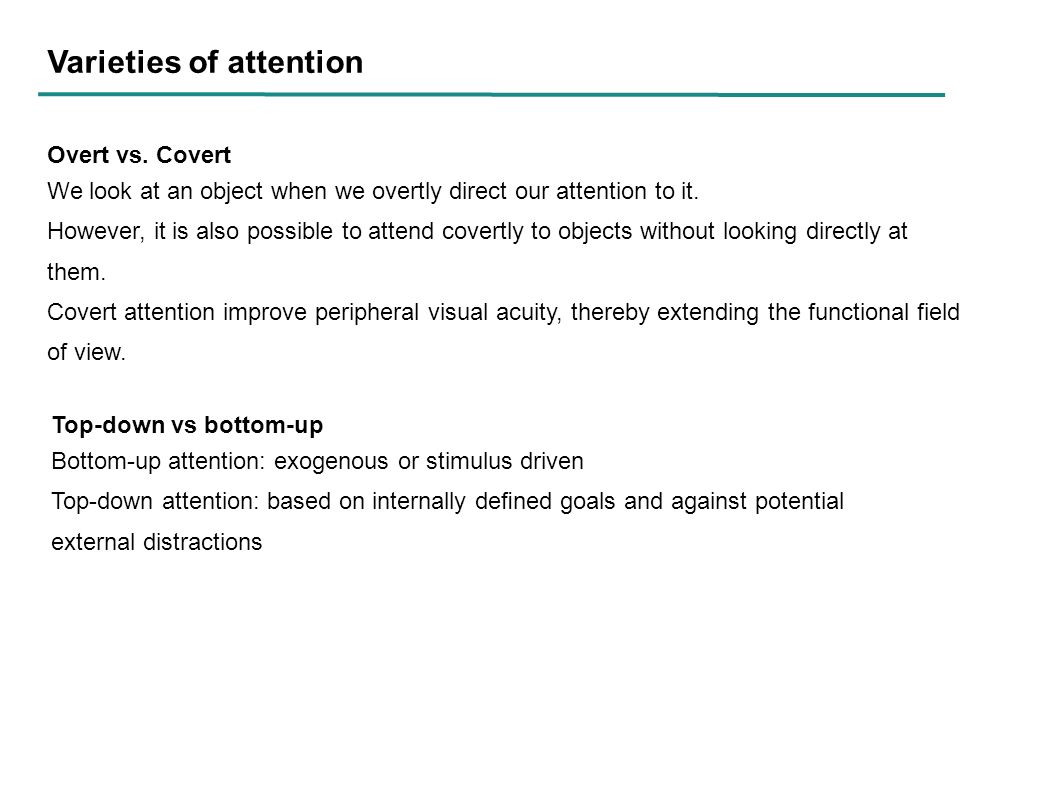 12 Attention And Consciousness The Breath Of The Mind Is Attention Joseph Joubert Ppt Download