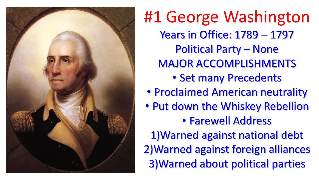 what was george washingtons political party