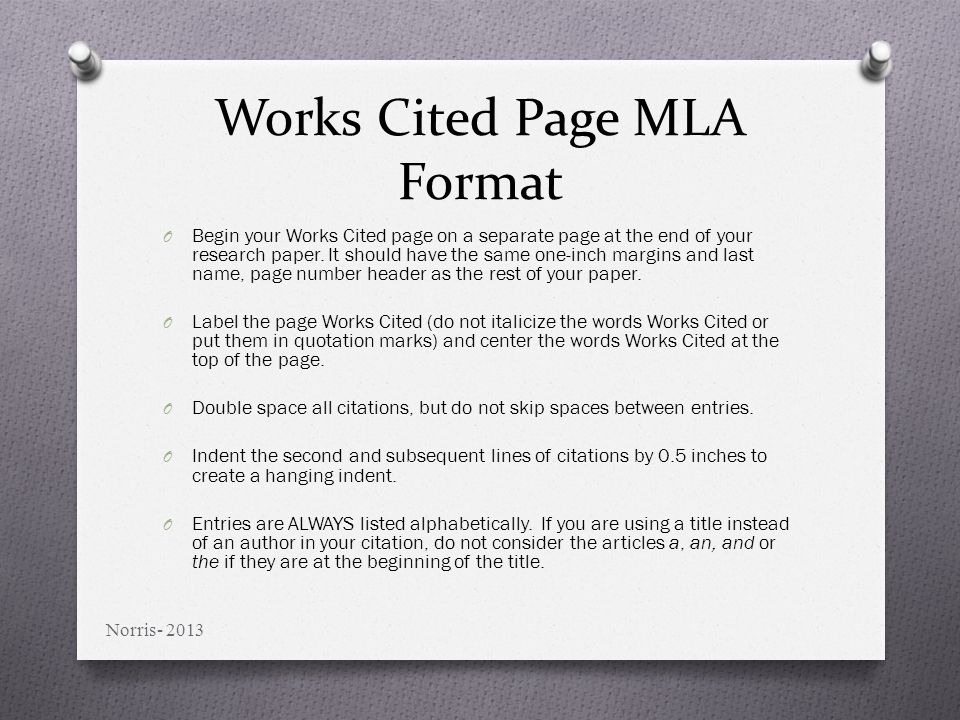 what do you mean i have to cite my sources a guide to mla format
