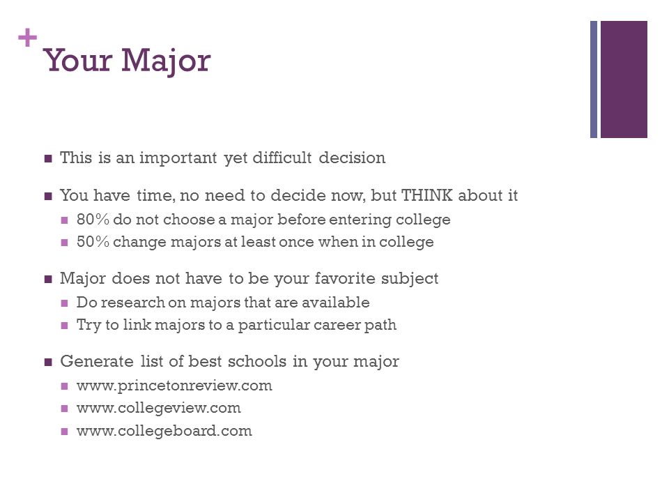 college list development your major this is an important yet how to decide your major