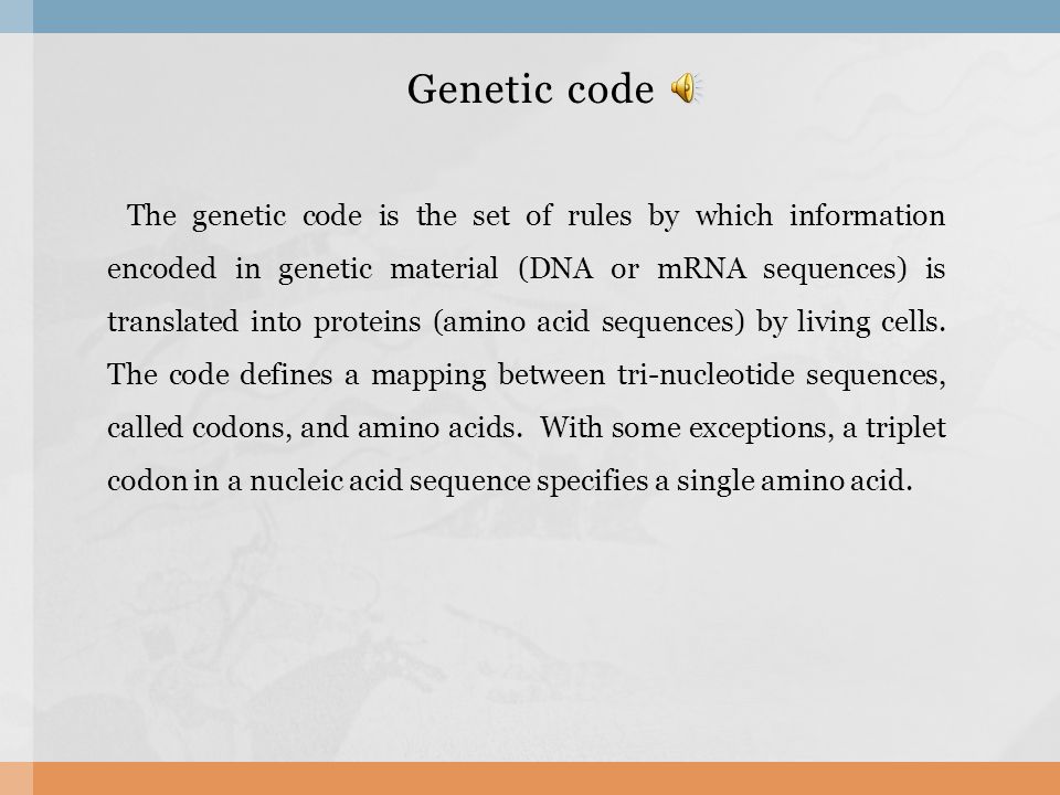Genetic code - Wikipedia