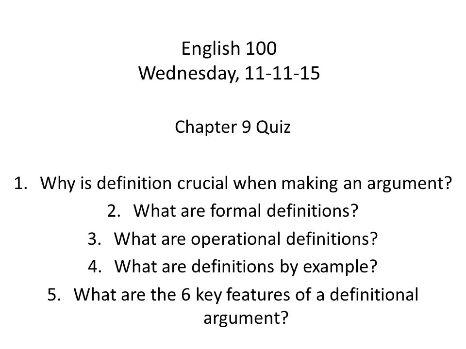 formal operational definition