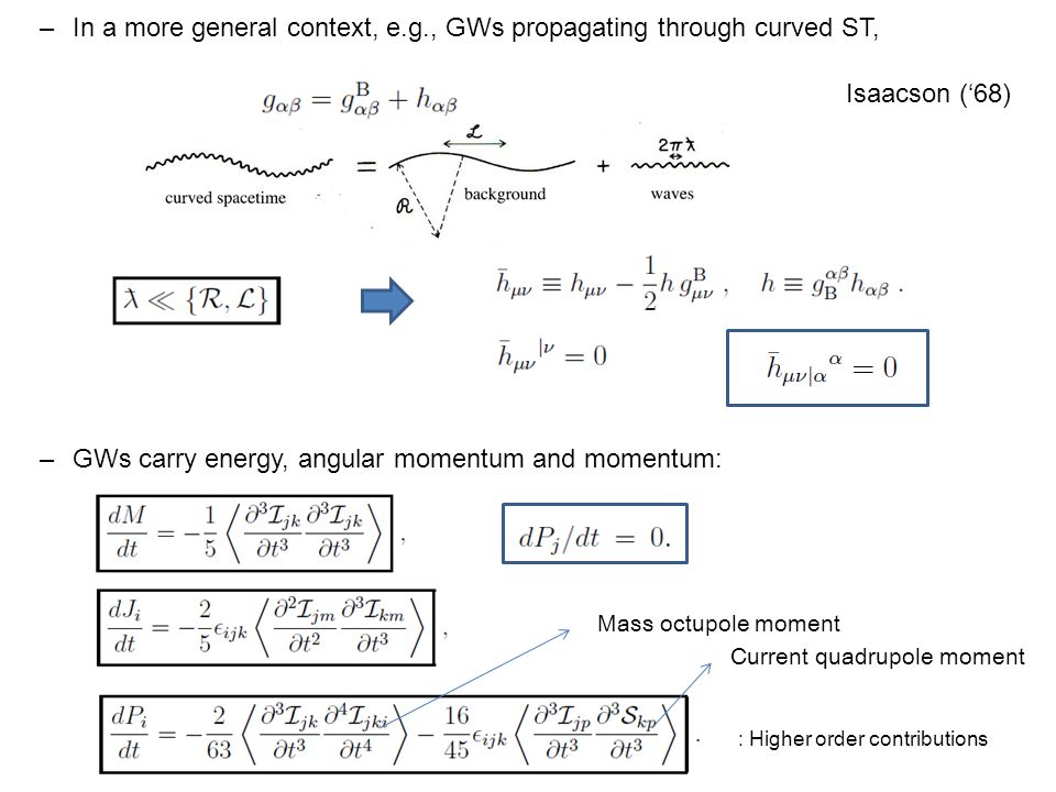 Brief summaries on general relativity (II) Gungwon Kang (KISTI) July 26, 2015 at Int’l Summer School on NR & GW, KAIST in Korea... 