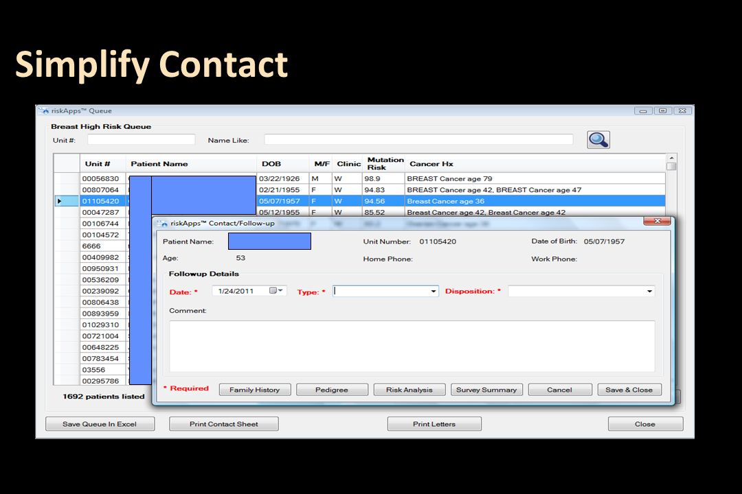 Simplify Contact
