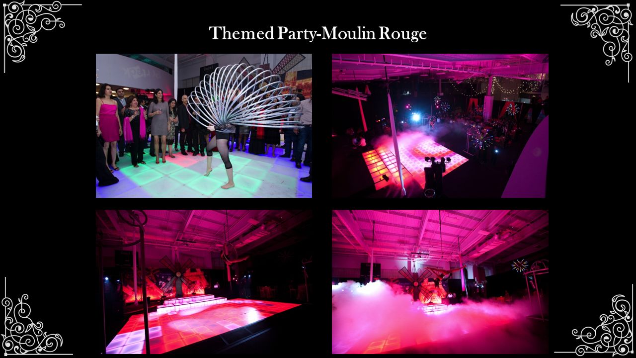 Themed Party-Moulin Rouge