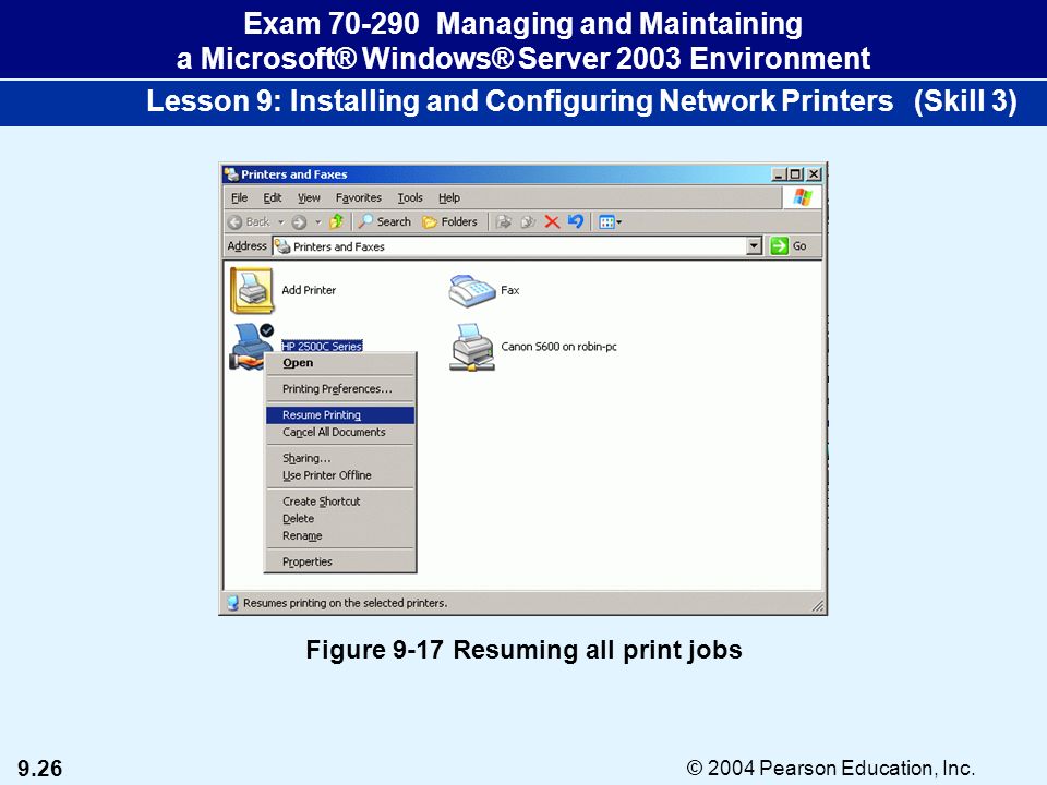 hp2500c windows 7