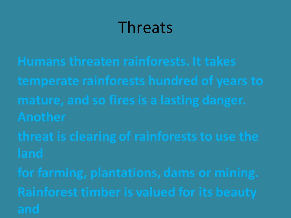 Click To Edit Master Subtitle Style Temperate Rain Forest’s. - Ppt Download