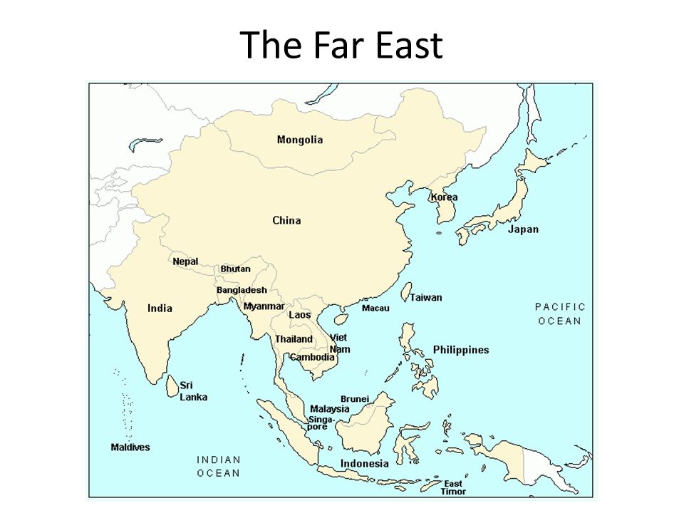 Восточная азия китай. Дальний Восток Азия. Дальний Восток Япония. Дальний Восток и Китай на карте мира. Дальневосточная Азия карта.
