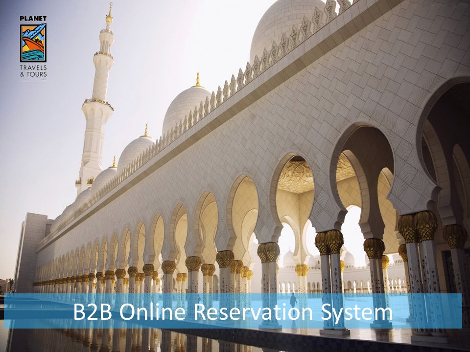 B2B Online Reservation System