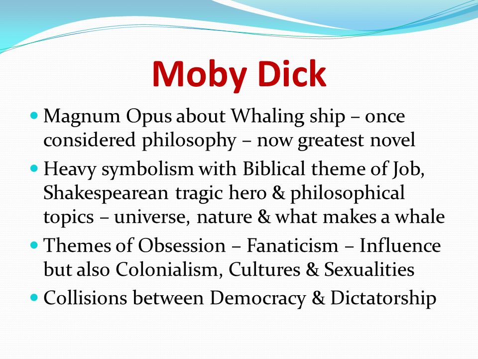 themes of moby dick Real milf of o.c tv show