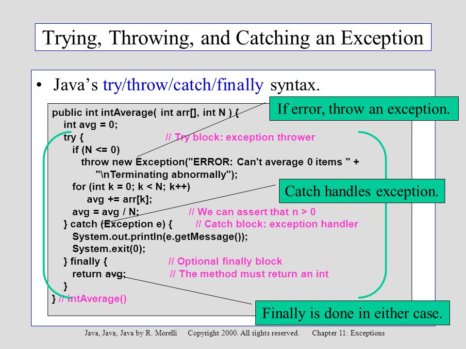 Java, Java, Java Object Oriented Problem Solving by Ralph Morelli ...