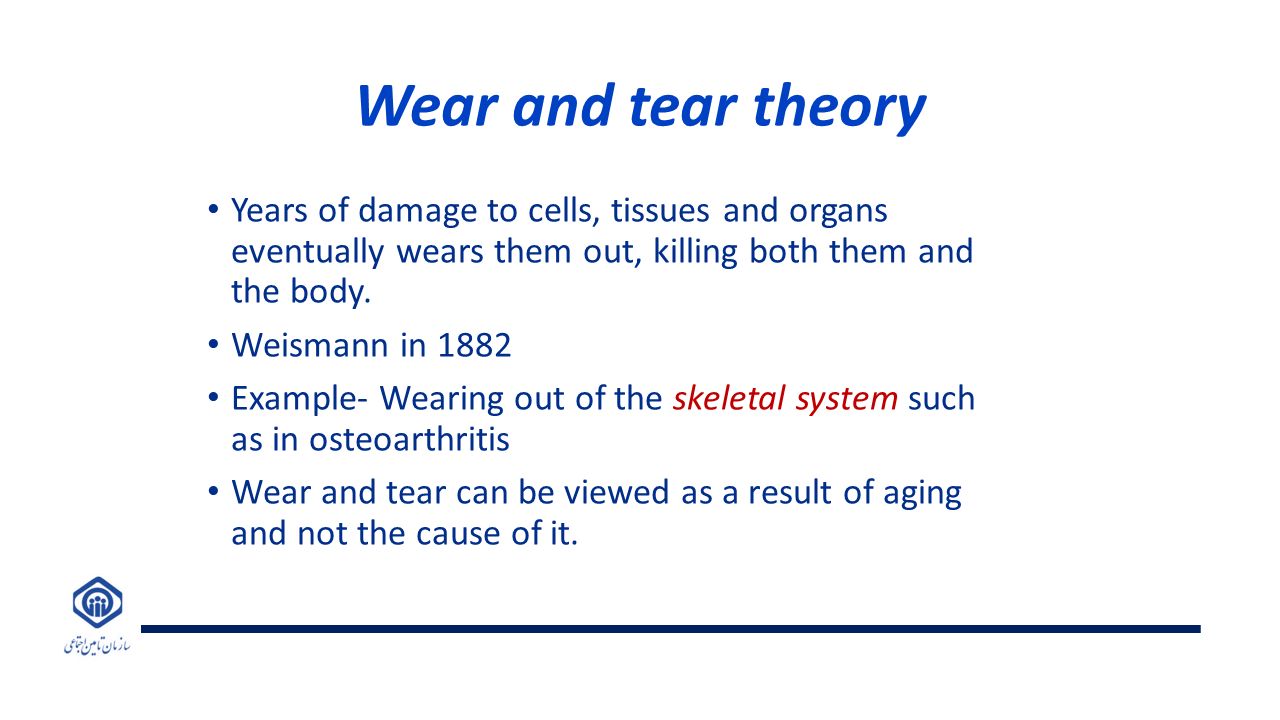 what is wear and tear theory