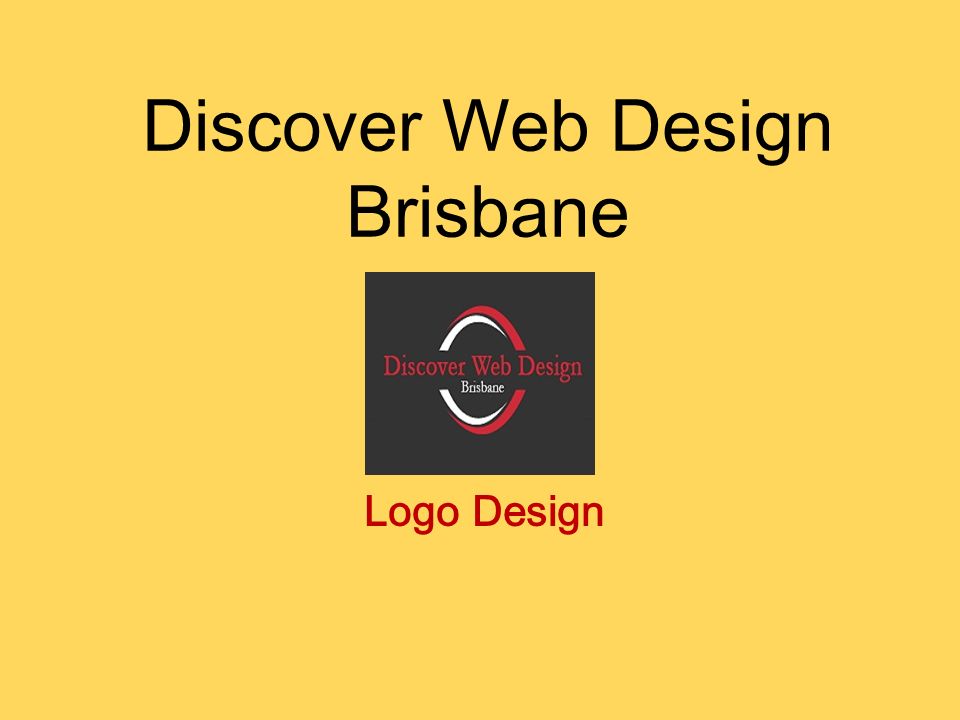 Discover Web Design Brisbane Logo Design