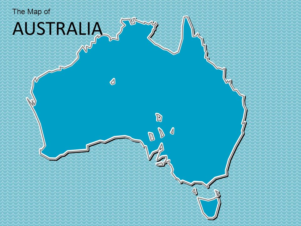 The Map of AUSTRALIA