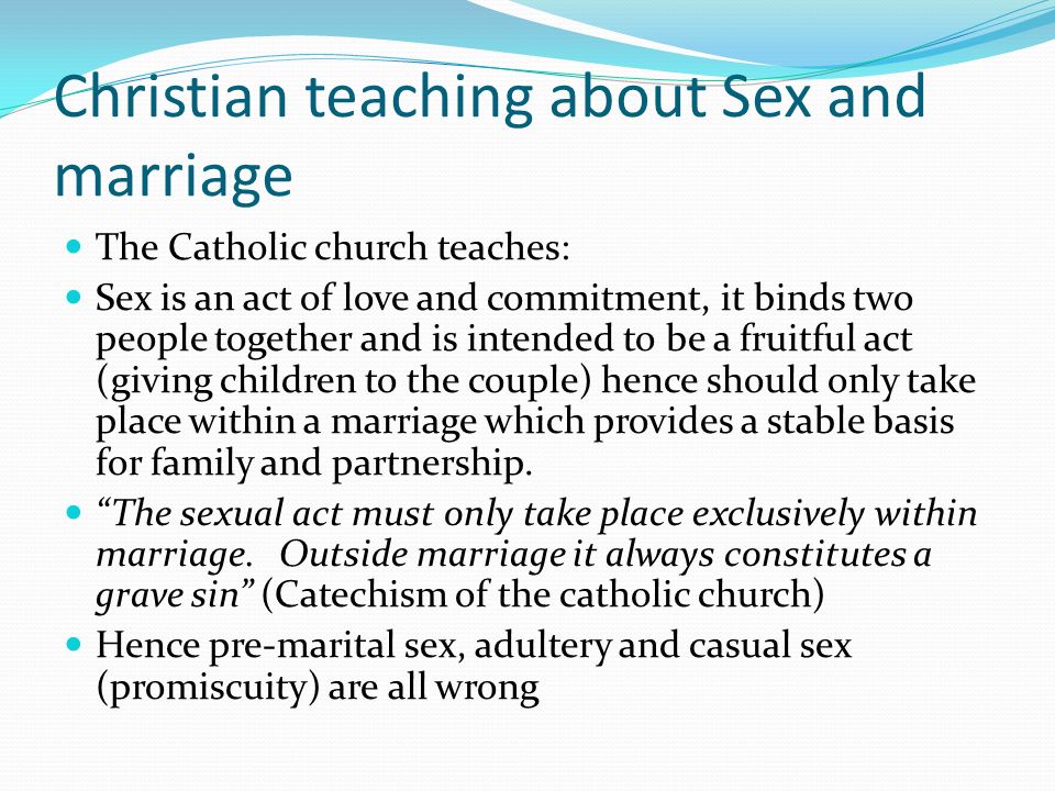 catholic teaching about married sex Fucking Pics Hq
