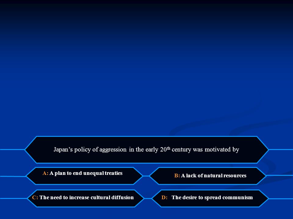 Who wants to be a… Expert on World War II?! Which of the following best describes the actions taken by the League of Nations in response to Japanese, - ppt download Who wants to be a… Expert on World War II?! Which of the following best describes the actions taken by the League of Nations in response to Japanese, - ppt download