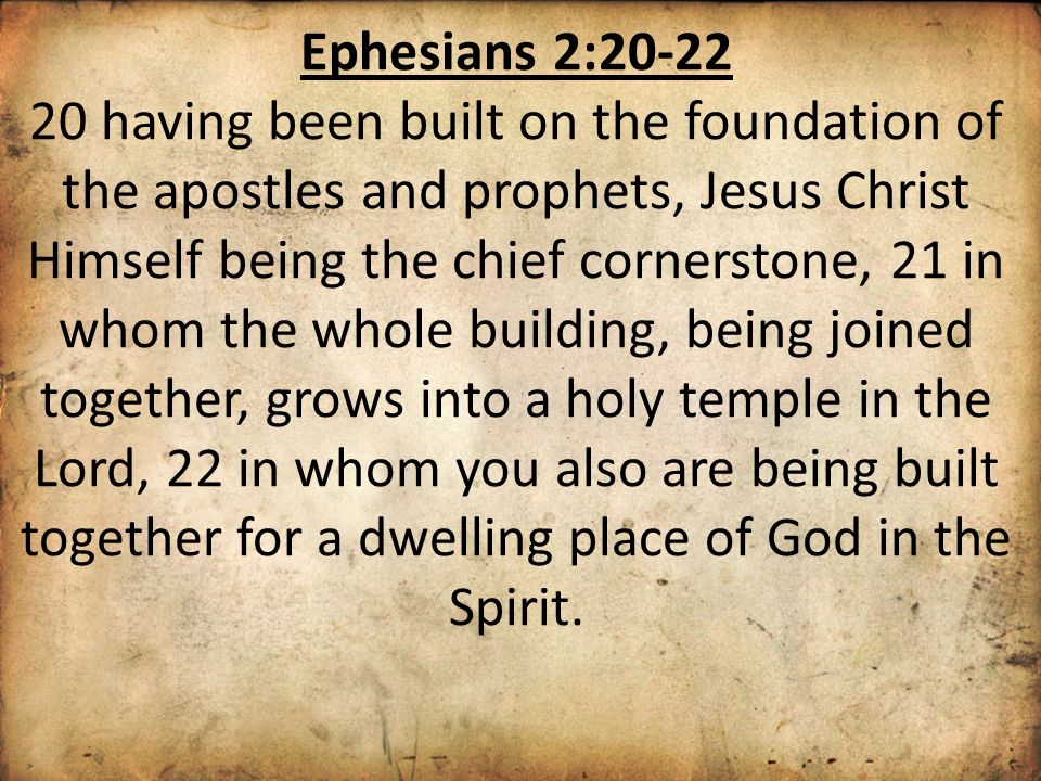 Image result for ePHESIANS 2:20