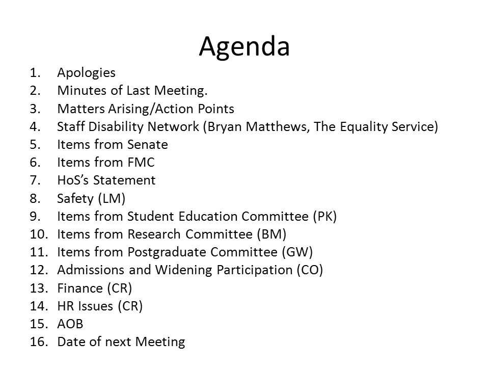 fs n school staff meeting january agenda 1 apologies 2 minutes of agenda for staff meeting