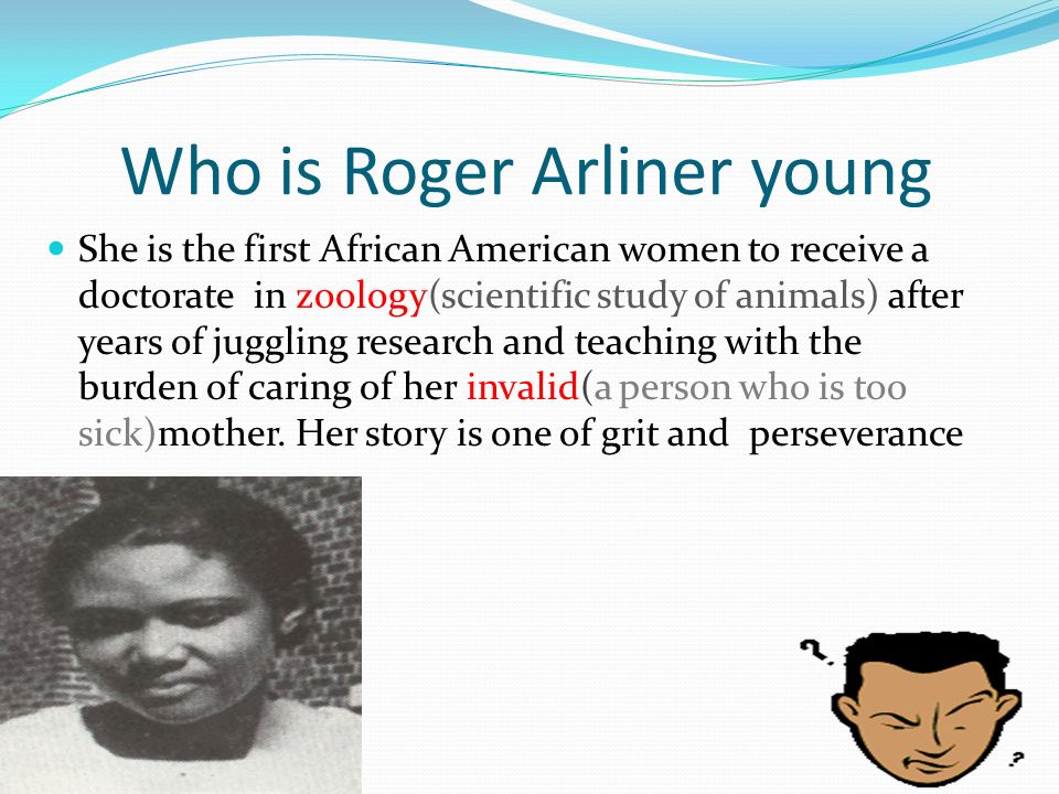 roger arliner young childhood