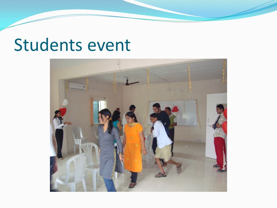 Students event