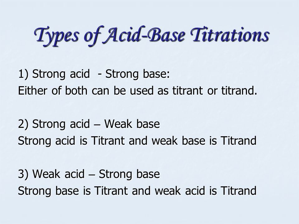 Acids and Bases Titrations. Acids and Bases - 3 Definitions Arrhenius  Arrhenius Bronsted-Lowry Bronsted-Lowry Lewis Lewis. - ppt download