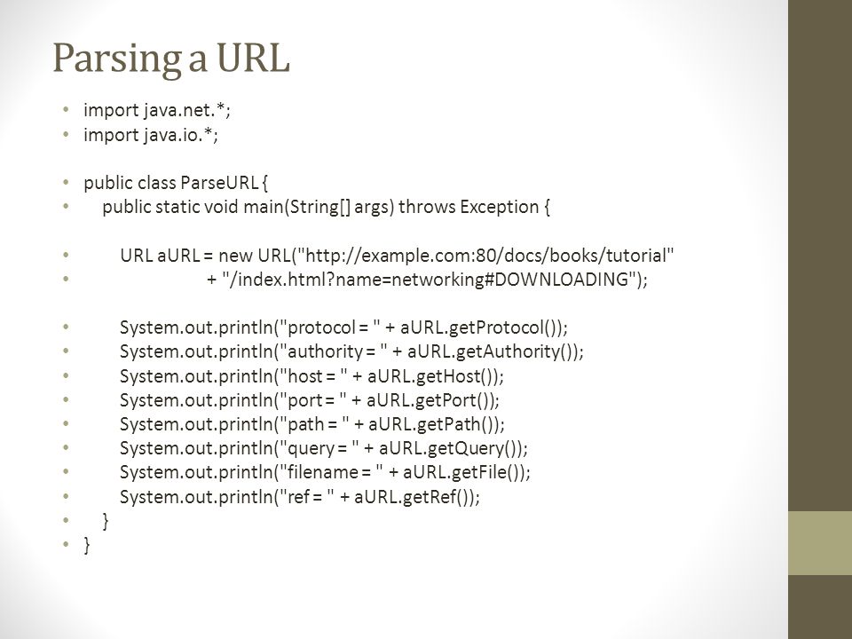 The representation of an Ink class in Java