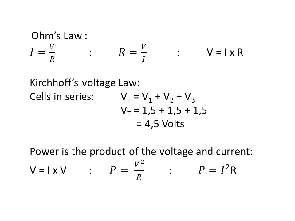 I NTRODUCTORY DISCUSSION ON O HM ’ S L AW Ohm’s law quantitatively: as ...