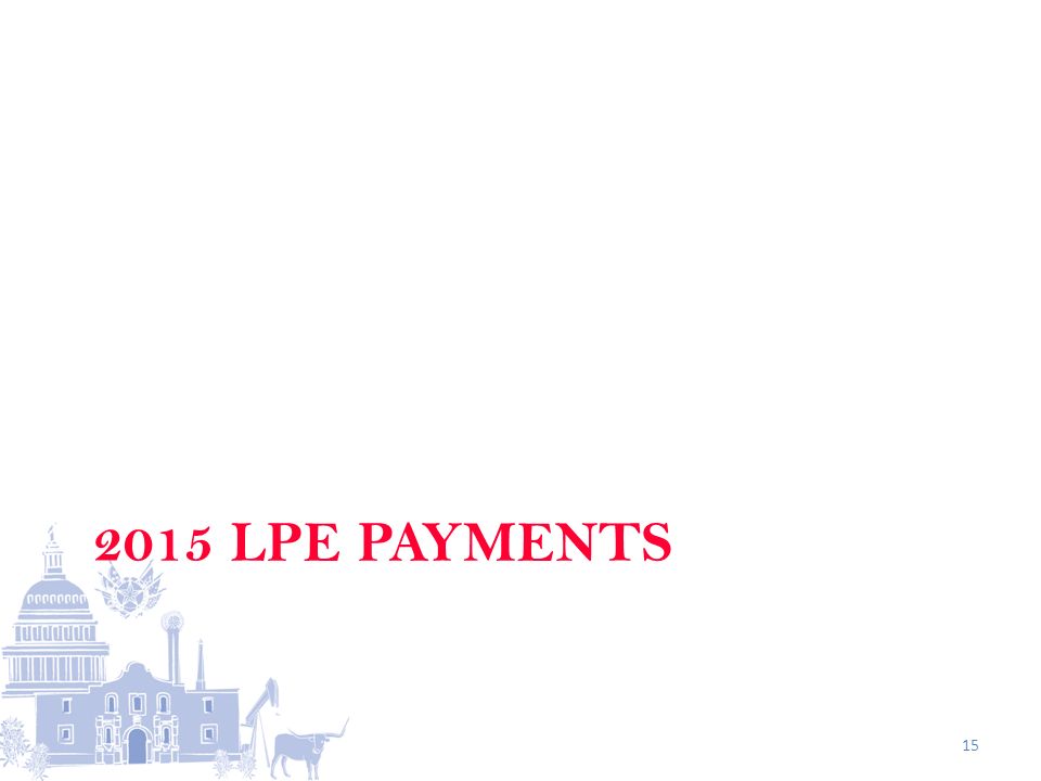 2015 LPE PAYMENTS 15