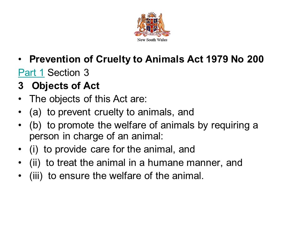 THE SPIRIT OF ANIMAL PROTECTION LAWS LONG BROKEN BUT THERE IS A CALL TO  MEND. - ppt download