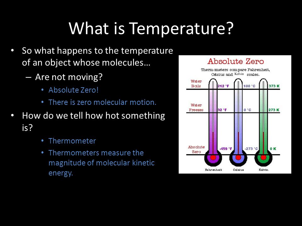 What is Temperature. 