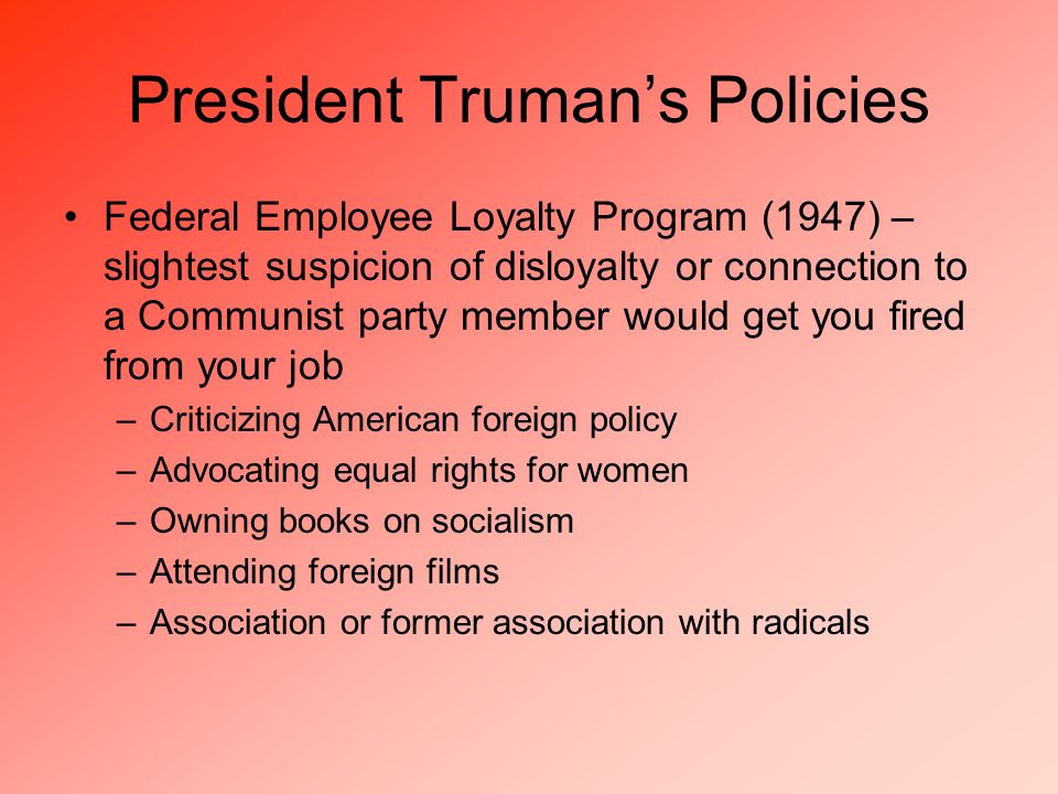 what is the federal employee loyalty program