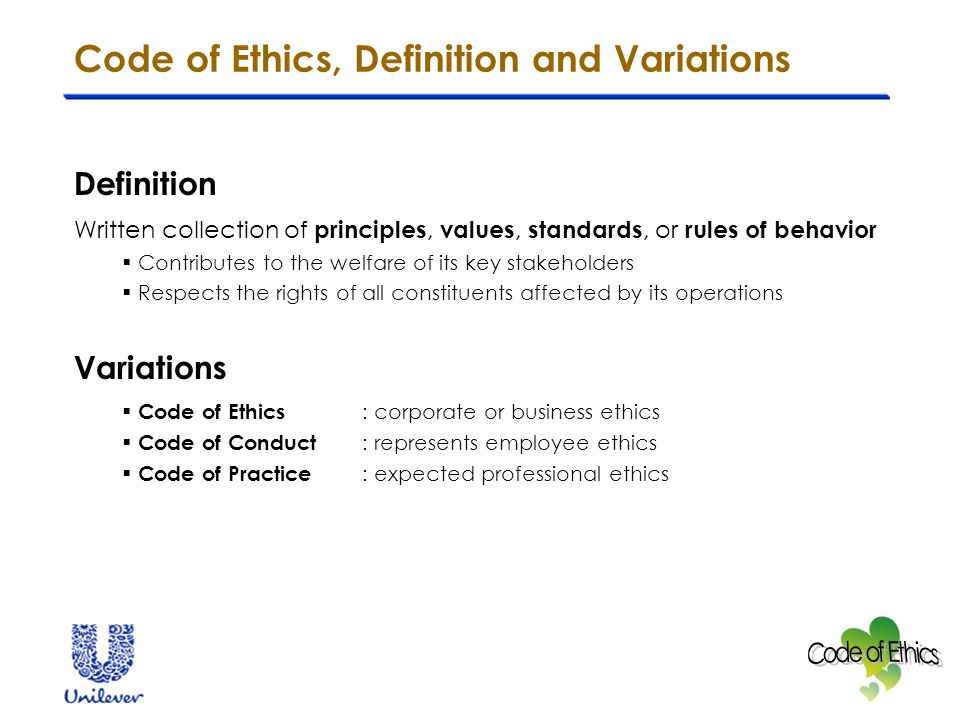 management of international business code of ethics a case study on