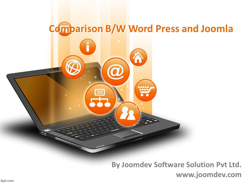 Comparison B/W Word Press and Joomla By Joomdev Software Solution Pvt Ltd.
