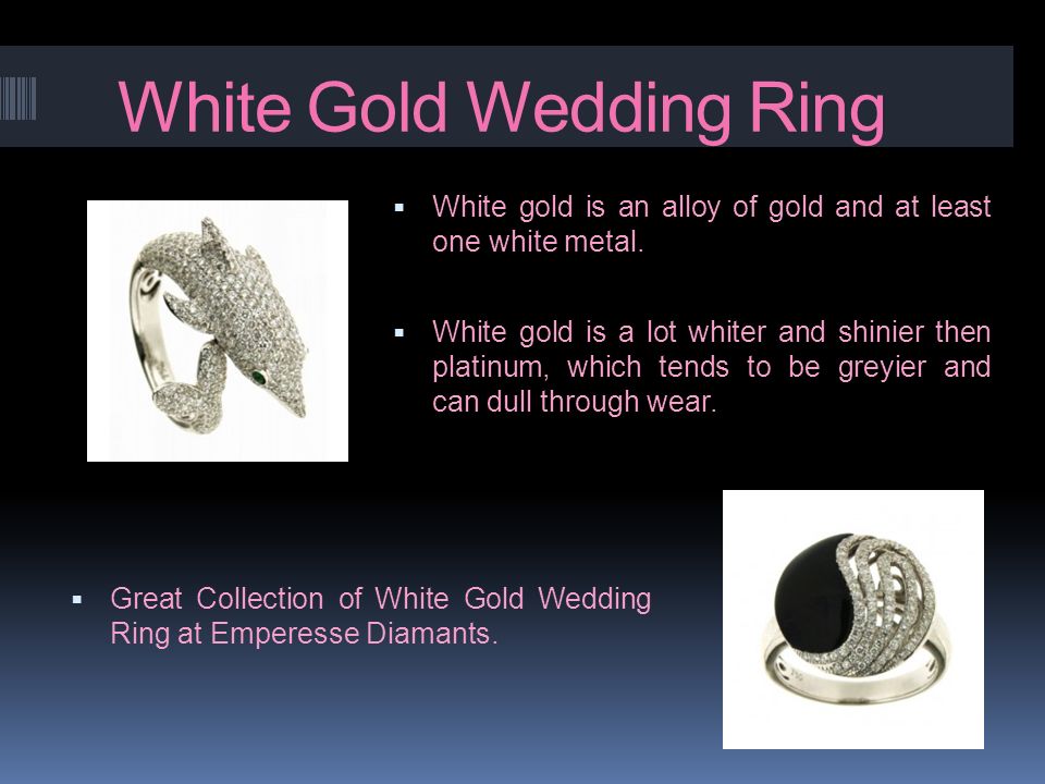 White Gold Wedding Ring  Great Collection of White Gold Wedding Ring at Emperesse Diamants.