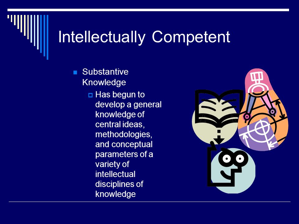 intellectual competence definition