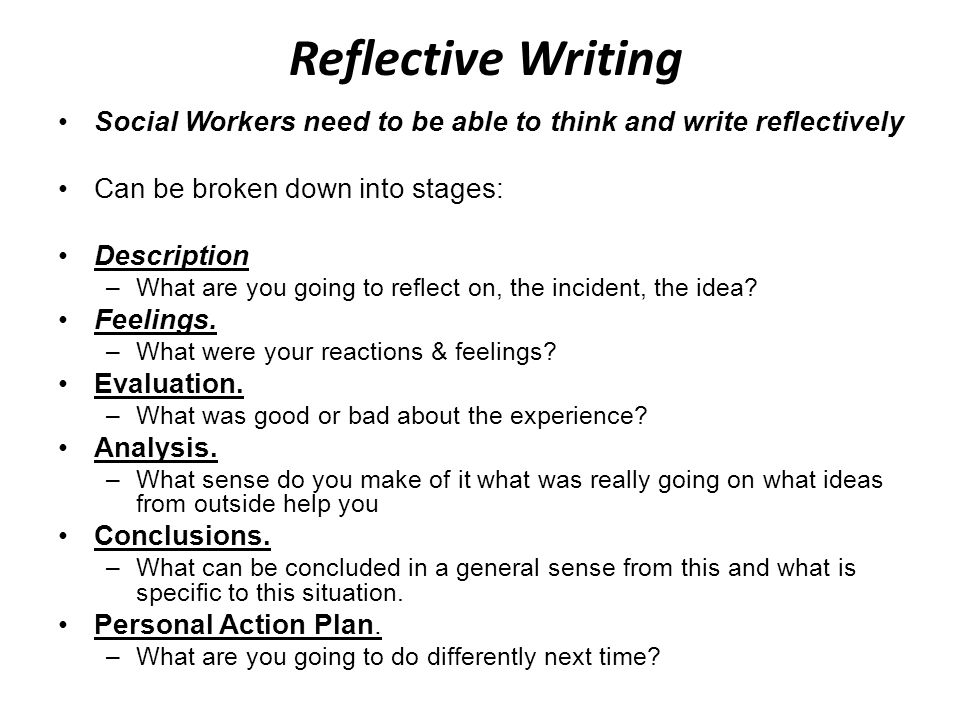 Nature Of Social Work Reflective Practice Ruth Neil University Of The West Of Scotland Ppt Download