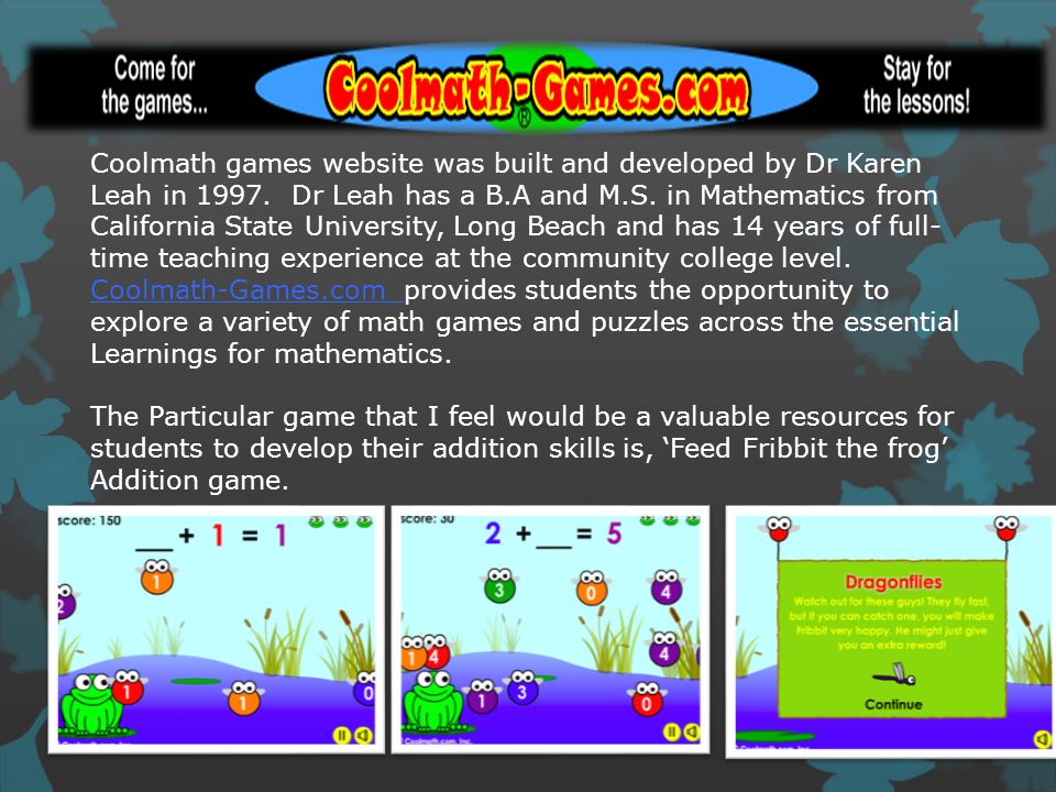 Cool Math Games Site Review - HubPages
