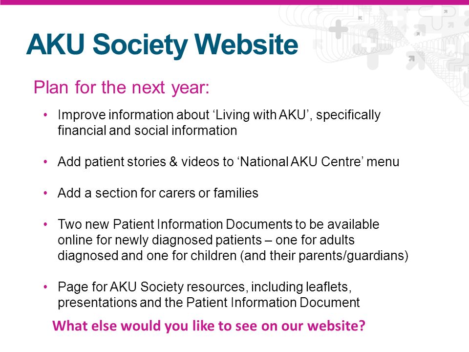 AKU Online Making information, advice and resources available online Jenni  Thorburn, Online Communities Officer, AKU Society. - ppt download