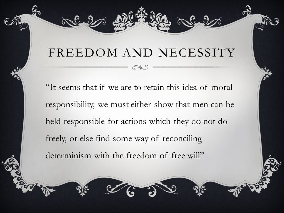 aj ayer freedom and necessity