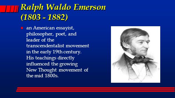 famous transcendentalists transcendentalist ideas