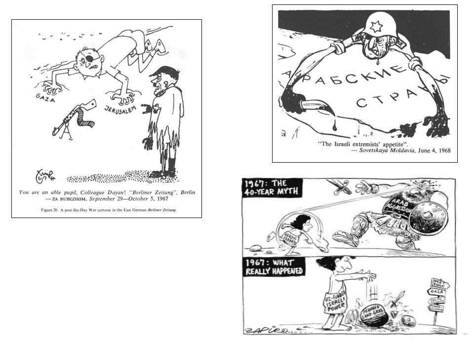 six day war 1967 cartoon