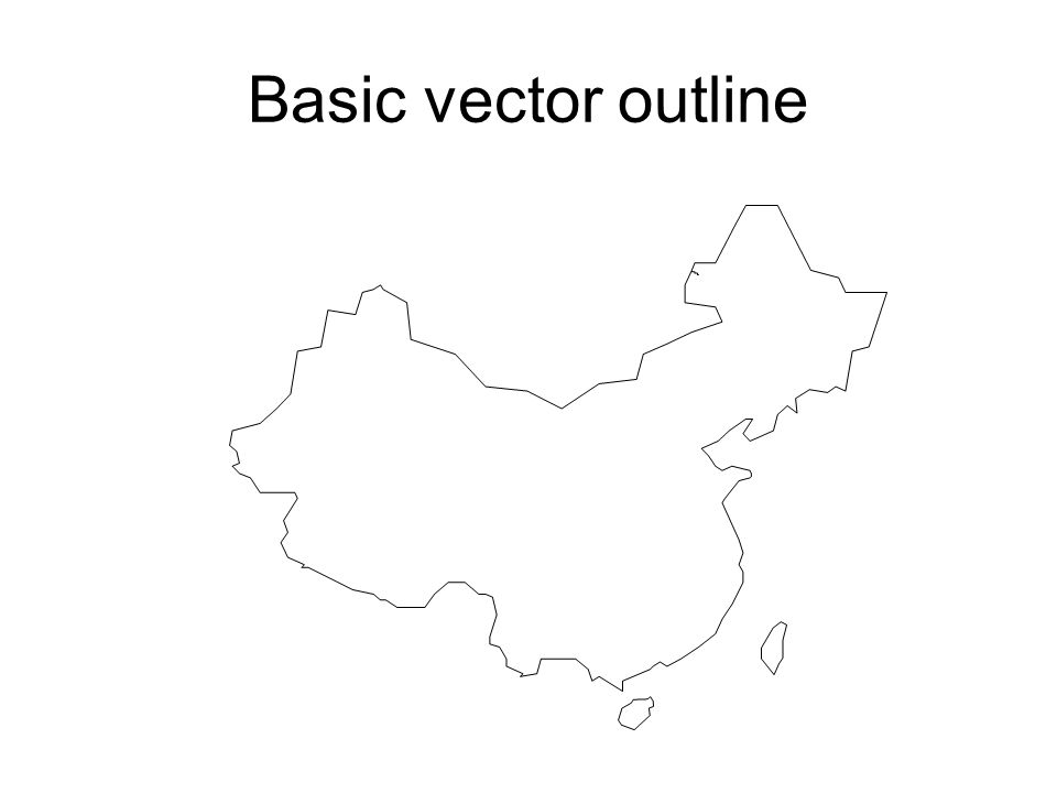 Basic vector outline