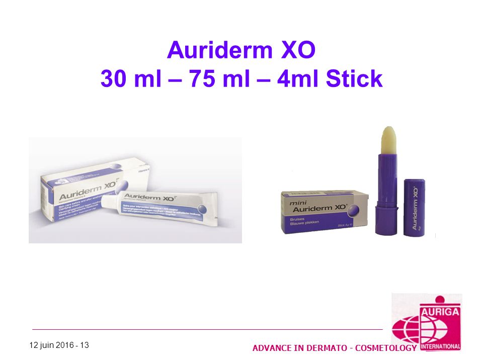 12 juin ADVANCE IN DERMATO - COSMETOLOGY Auriderm XO Vitamin K oxide  Metabolite Patented. - ppt download