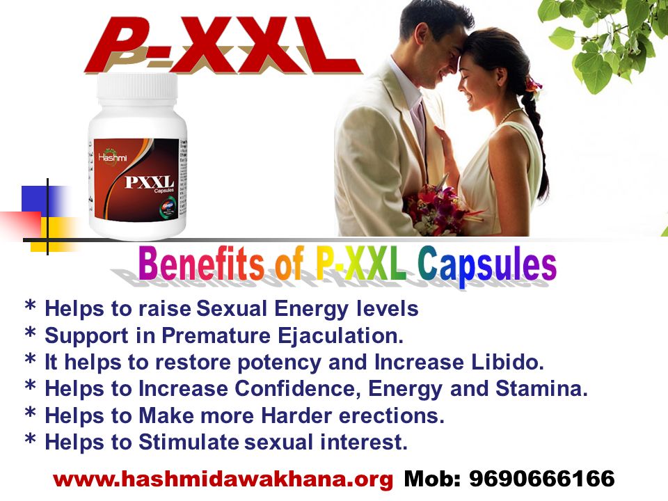 * I t helps to restore potency and Increase Libido. 