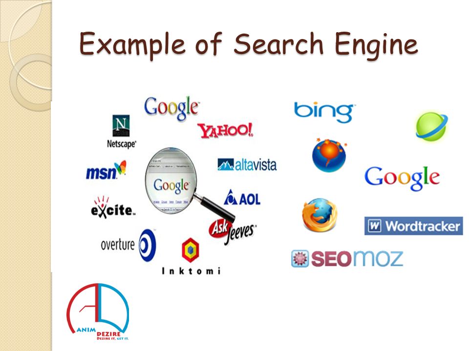Example of Search Engine