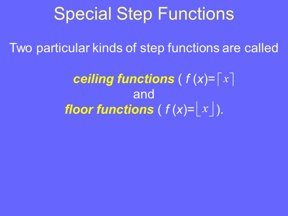 Ch 4 3 Piecewise And Stepwise Functions C N Colon Algebra Hp