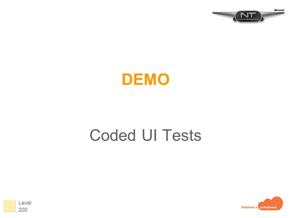 DEMO Coded UI Tests