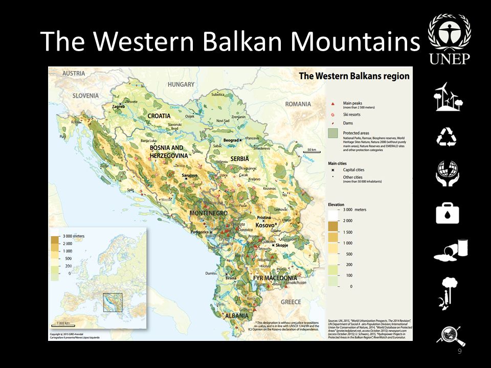 The Western Balkan Mountains 9
